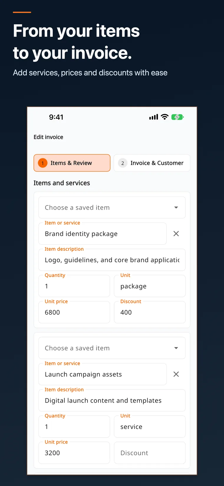 Fatortak — Invoice Maker — screen 5